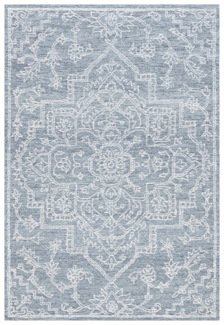 Safavieh Micro-Loop Mlp425G Grey/Ivory Rug.