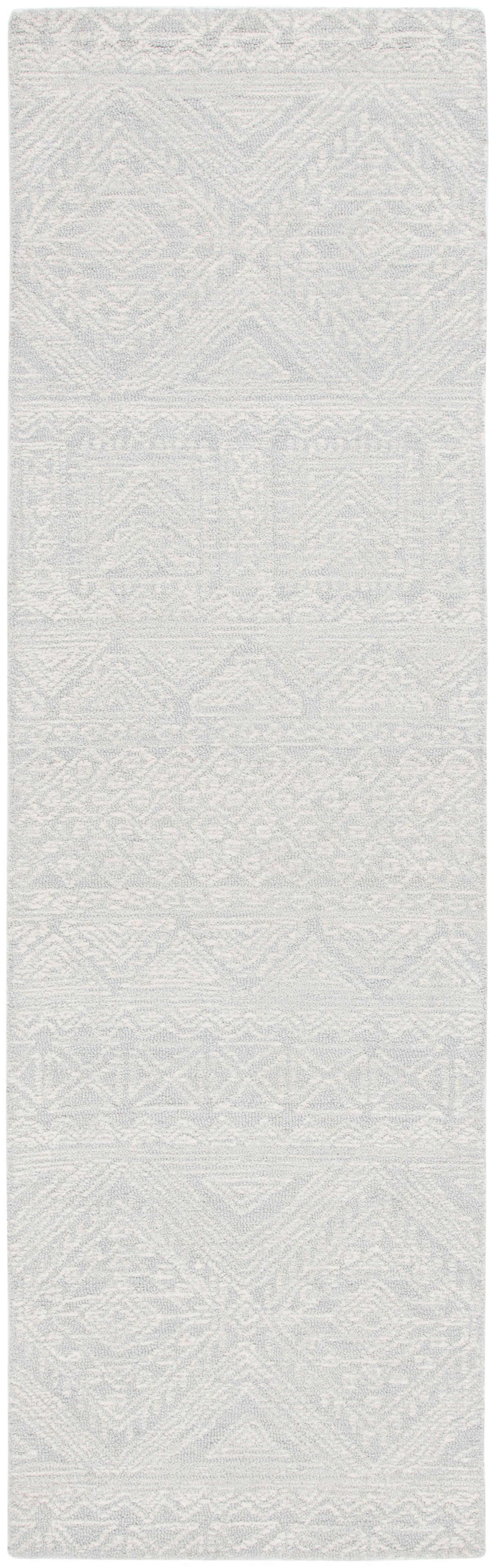 Safavieh Micro-Loop Mlp426F Light Grey/Ivory Rug.