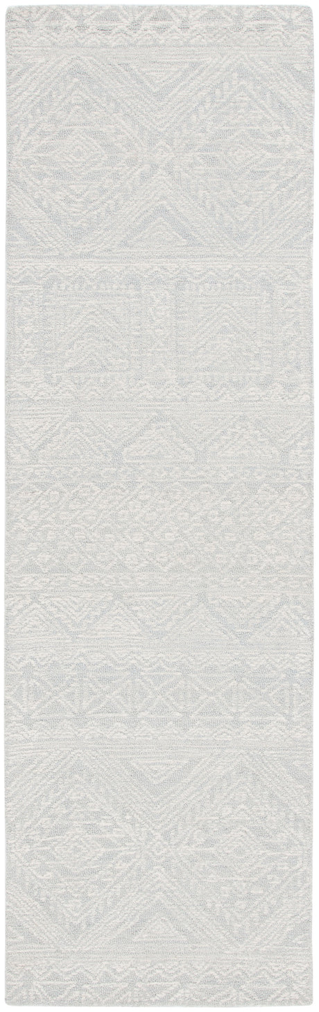 Safavieh Micro-Loop Mlp426F Light Grey/Ivory Rug.