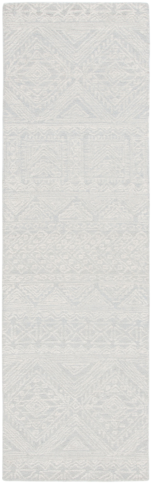 Safavieh Micro-Loop Mlp426F Light Grey/Ivory Rug.