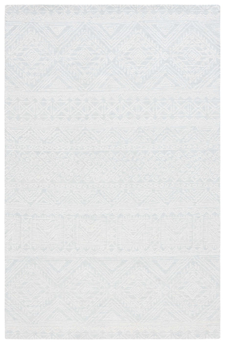 Safavieh Micro-Loop Mlp426F Light Grey/Ivory Rug.