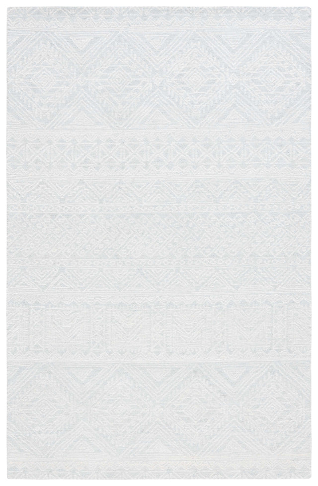 Safavieh Micro-Loop Mlp426F Light Grey/Ivory Rug.