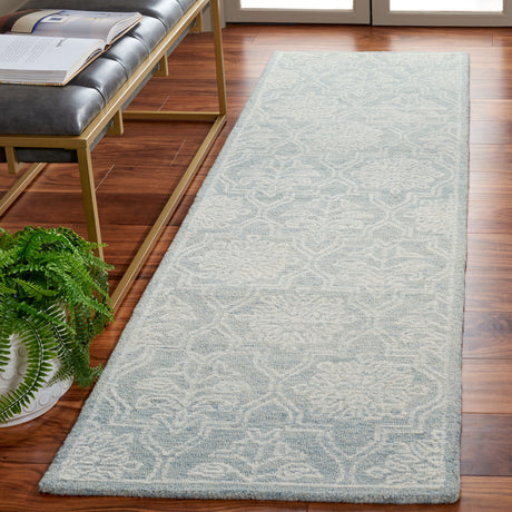 Safavieh Micro-Loop Mlp429F Light Grey/Ivory Rug.