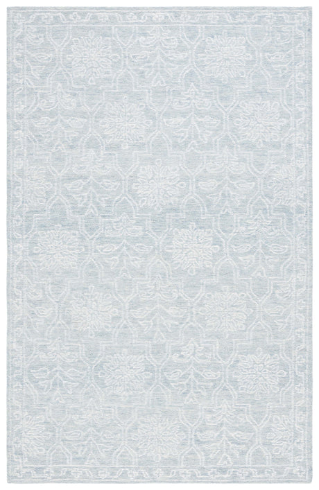 Safavieh Micro-Loop Mlp429F Light Grey/Ivory Rug.