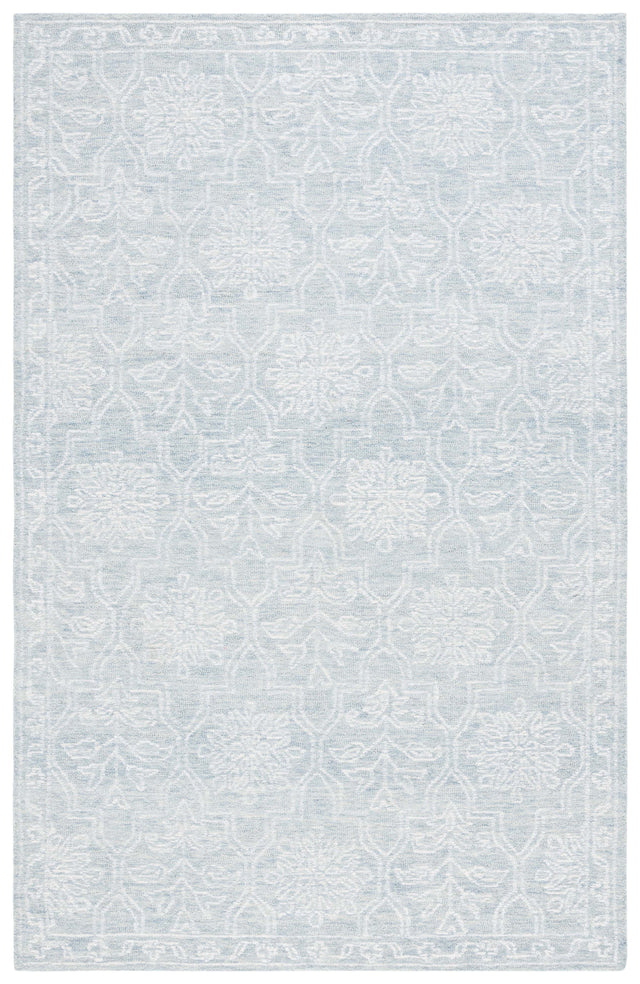 Safavieh Micro-Loop Mlp429F Light Grey/Ivory Rug.