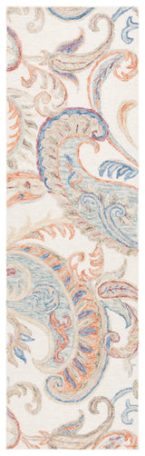 Safavieh Micro-Loop Mlp478P Ivory/Rust Rug.