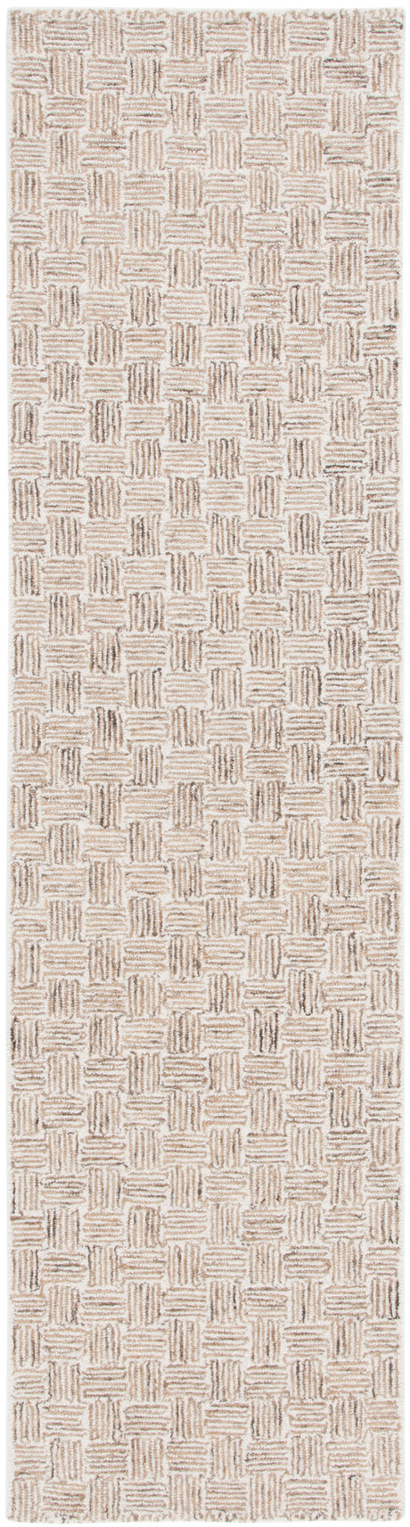 Safavieh Micro-Loop Mlp537E Taupe/Ivory Rug.