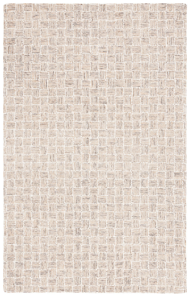 Safavieh Micro-Loop Mlp537E Taupe/Ivory Rug.