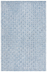 Safavieh Micro-Loop Mlp537N Navy/Ivory Rug.