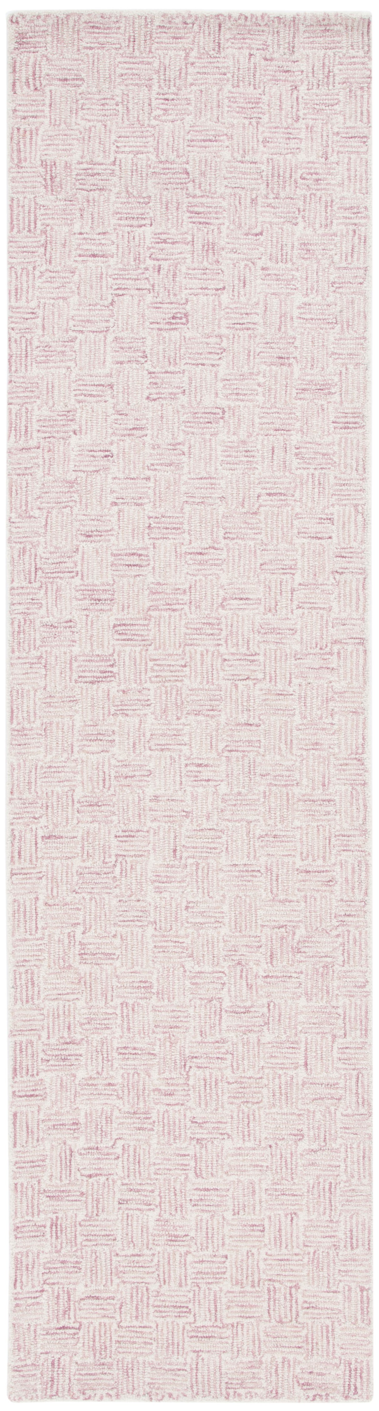 Safavieh Micro-Loop Mlp537U Pink/Ivory Rug.