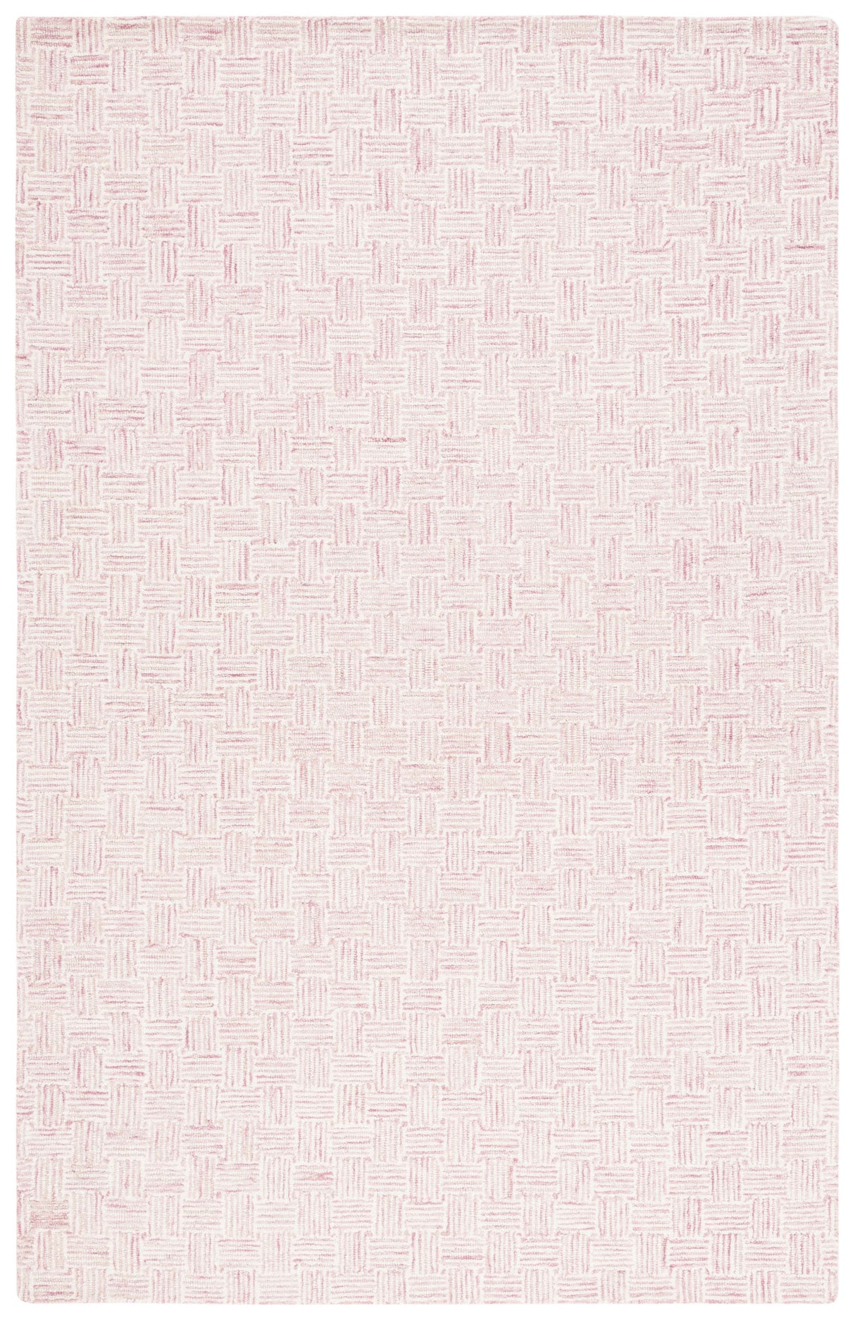 Safavieh Micro-Loop Mlp537U Pink/Ivory Rug.