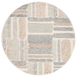 Safavieh Micro-Loop Mlp954A Ivory/Grey Rug.