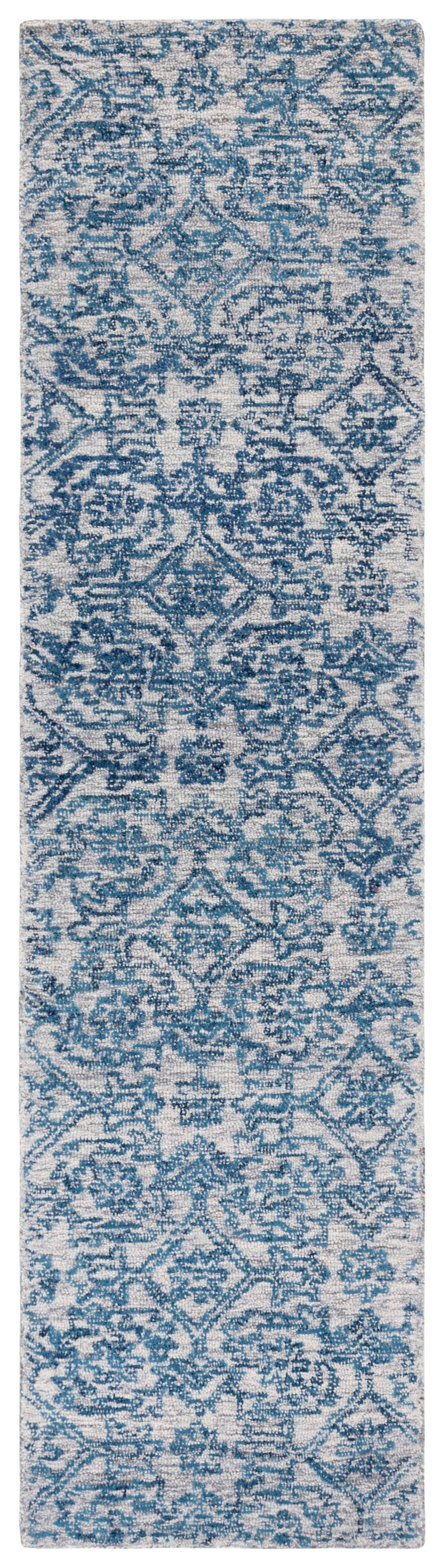 Safavieh Micro-Loop Mlp955M Blue Rug.