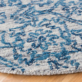 Safavieh Micro-Loop Mlp955M Blue Rug.