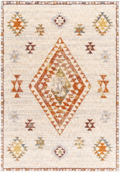 Surya Monet Mmo-2300 Pearl, Off-White, Ash, Camel, Natural, Clay Rug.