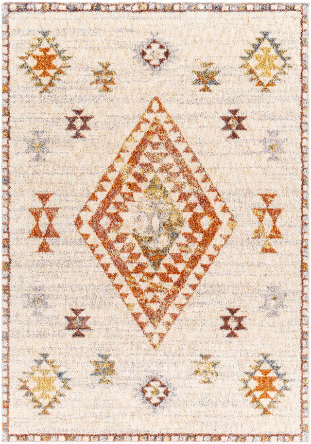 Surya Monet Mmo-2300 Pearl, Off-White, Ash, Camel, Natural, Clay Rug.