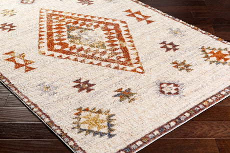 Surya Monet Mmo-2300 Pearl, Off-White, Ash, Camel, Natural, Clay Rug.