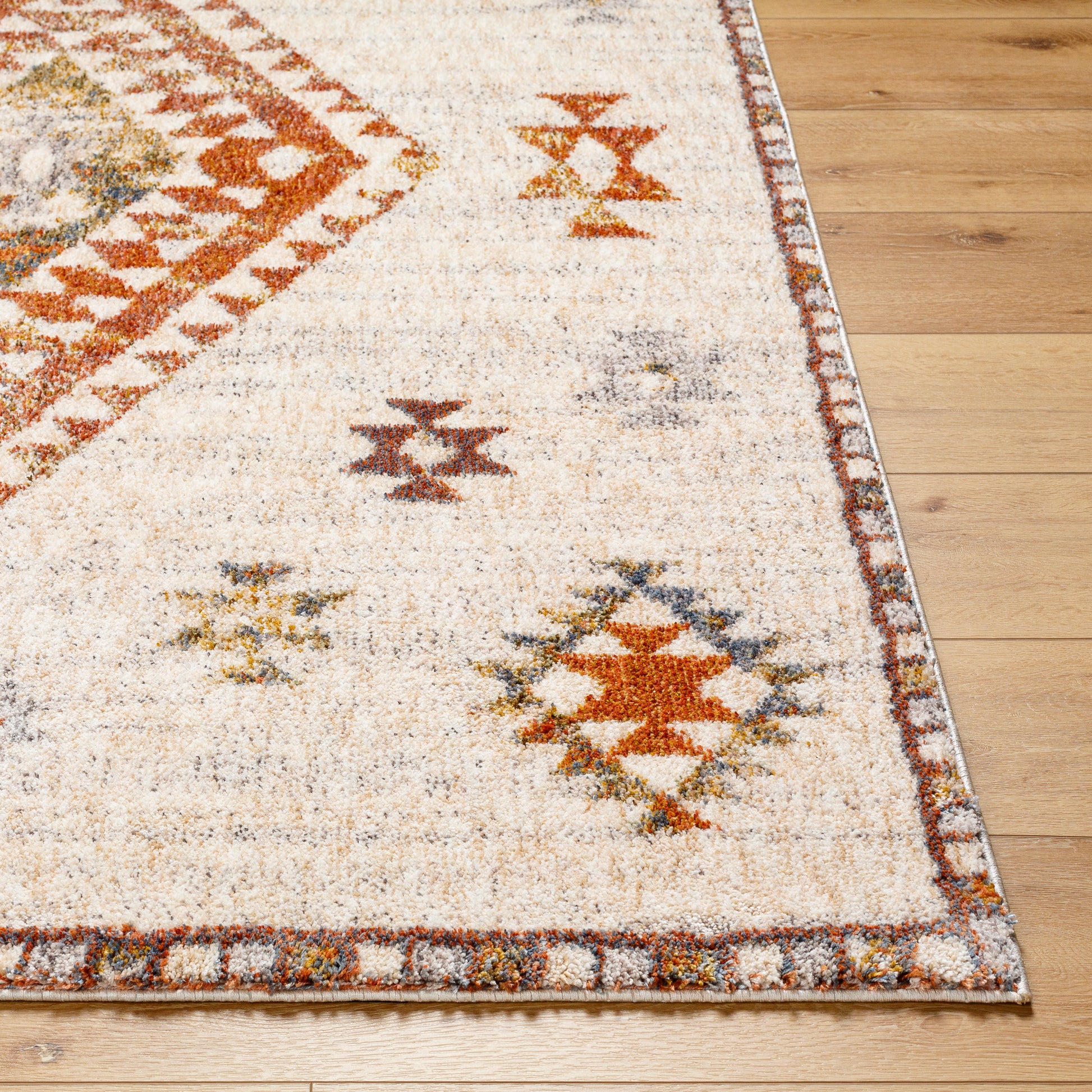 Surya Monet Mmo-2300 Pearl, Off-White, Ash, Camel, Natural, Clay Area Rug