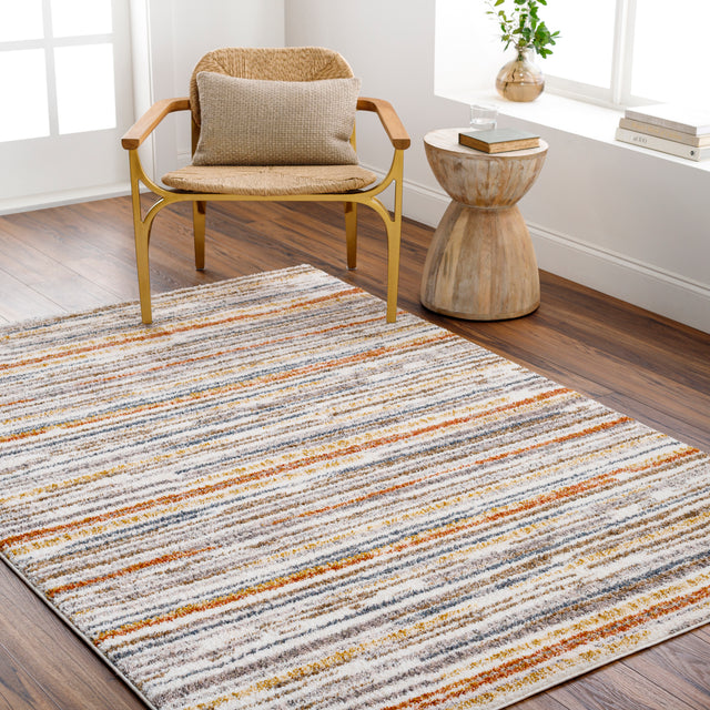 Surya Monet Mmo-2301 Light Silver, Pale Pink, Warm Grey, Light Grey, Ash, Camel, Pale Slate Rug.