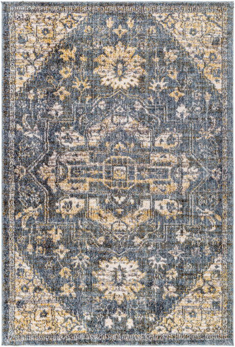 Surya Monet Mmo-2304 Nickel, Grey, Sage, Pewter, Metallic - Silver Rug.