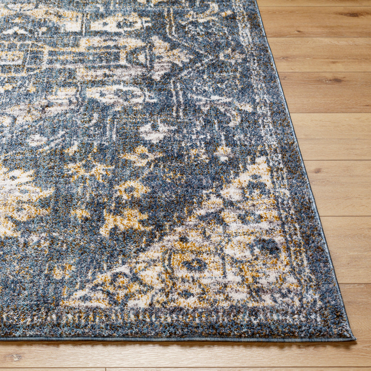 Surya Monet Mmo-2304 Nickel, Grey, Sage, Pewter, Metallic - Silver Rug.