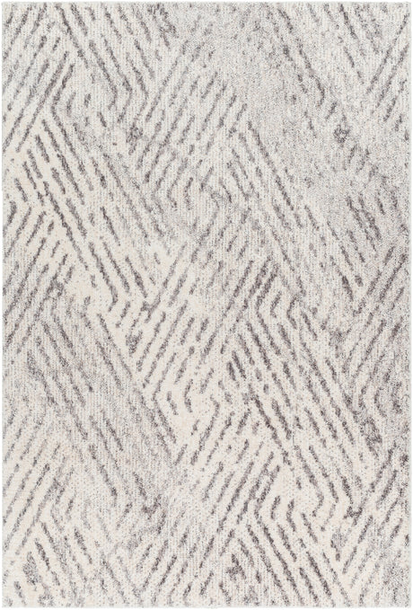 Surya Monet Mmo-2305 Light Silver, Pale Slate, Metallic - Silver Rug.