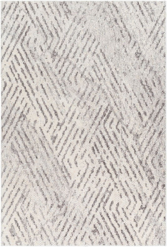 Surya Monet Mmo-2305 Light Silver, Pale Slate, Metallic - Silver Area Rug