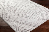 Surya Monet Mmo-2305 Light Silver, Pale Slate, Metallic - Silver Rug.