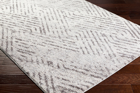 Surya Monet Mmo-2305 Light Silver, Pale Slate, Metallic - Silver Rug.