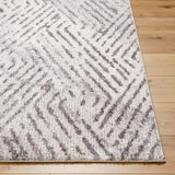 Surya Monet Mmo-2305 Light Silver, Pale Slate, Metallic - Silver Rug.