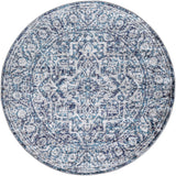Surya Monte Carlo Mnc-2301 Navy, White, Charcoal, Light Gray, Blue Rug.