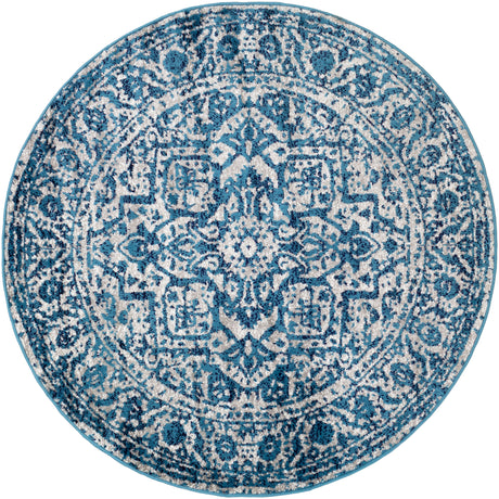 Surya Monte Carlo Mnc-2302 Blue, Light Gray, White, Navy Rug.