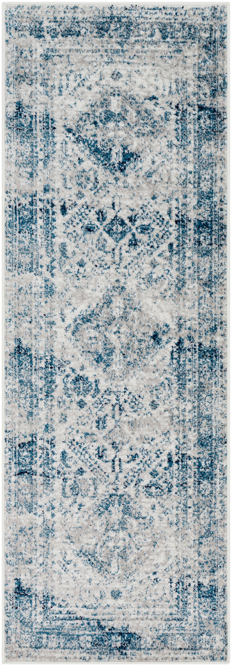 Surya Monte Carlo Mnc-2313 Blue, Light Gray, White, Navy Rug.