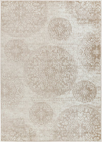 Surya Monte Carlo Mnc-2344 Light Brown, Ivory Area Rug