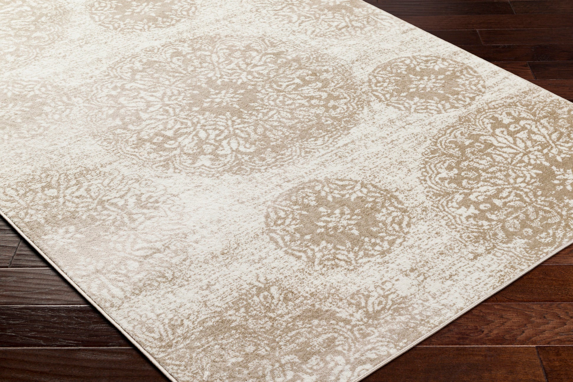 Surya Monte Carlo Mnc-2344 Light Brown, Ivory Area Rug