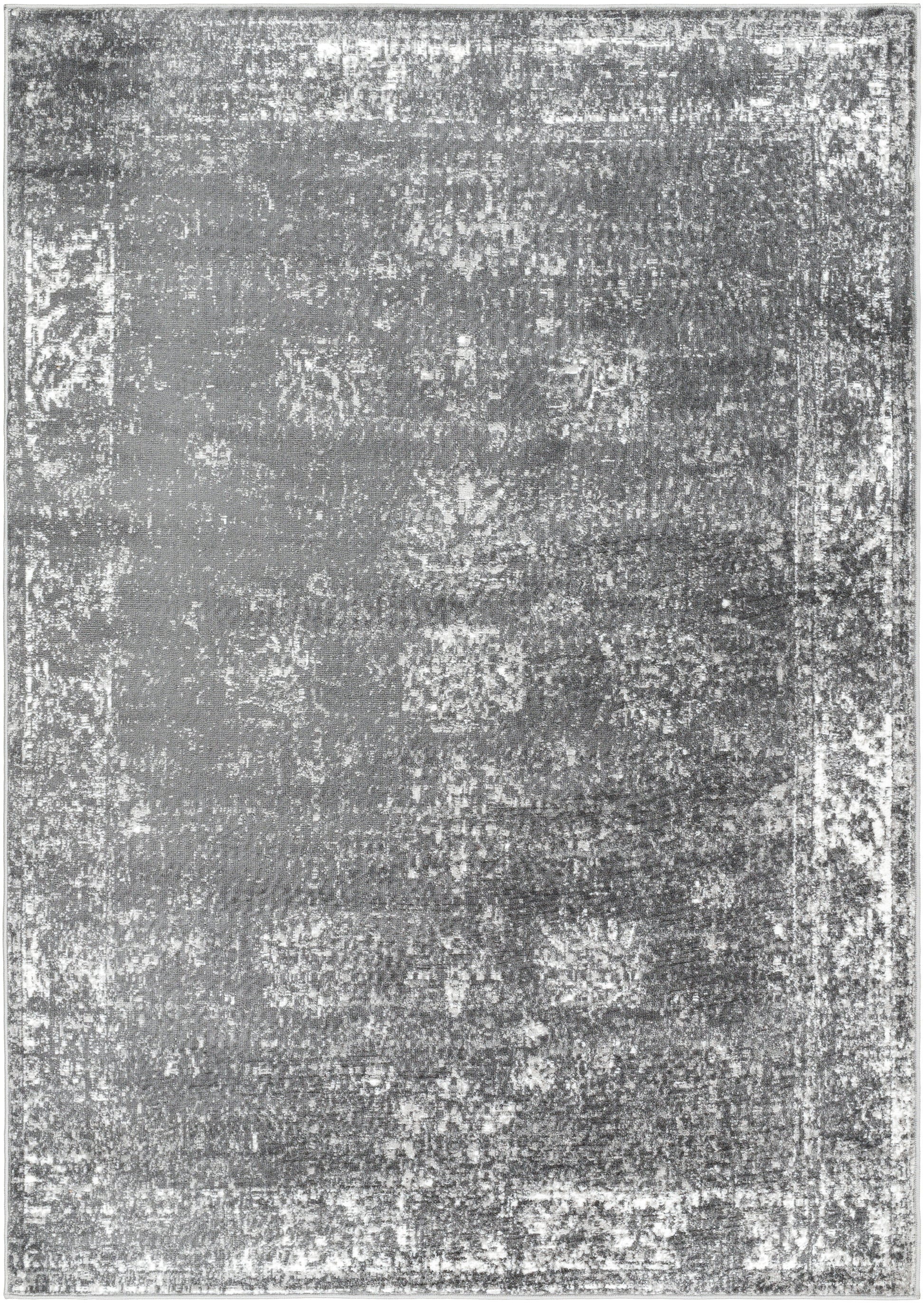 Surya Monte Carlo Mnc-2346 Charcoal, Medium Gray, Ink Blue, Cream Area Rug