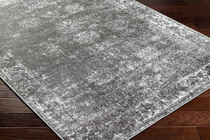 Surya Monte Carlo Mnc-2346 Charcoal, Medium Gray, Ink Blue, Cream Area Rug