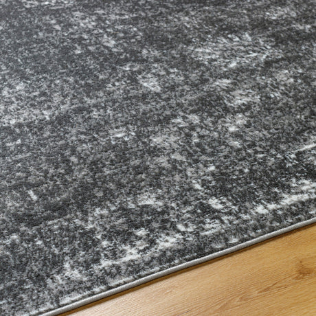 Surya Monte Carlo Mnc-2346 Charcoal, Medium Gray, Ink Blue, Cream Rug.