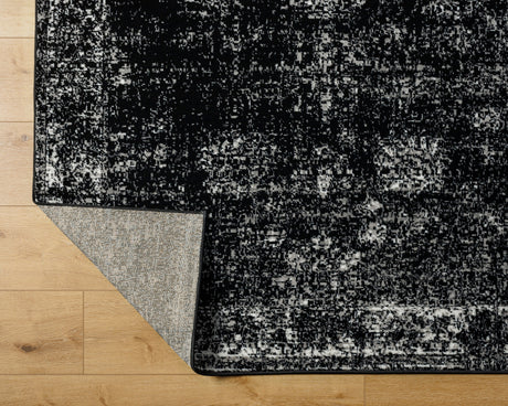 Surya Monte Carlo Mnc-2349 Black, Medium Gray, Ink Blue, Cream Rug.