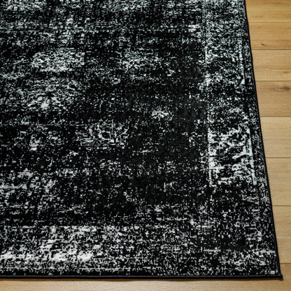 Surya Monte Carlo Mnc-2349 Black, Medium Gray, Ink Blue, Cream Area Rug