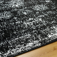 Surya Monte Carlo Mnc-2349 Black, Medium Gray, Ink Blue, Cream Area Rug