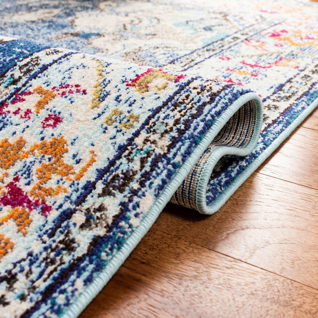 Safavieh Monaco Mnc243N Navy/Light Blue Rug