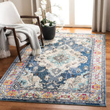 Safavieh Monaco Mnc243N Navy/Light Blue Rug