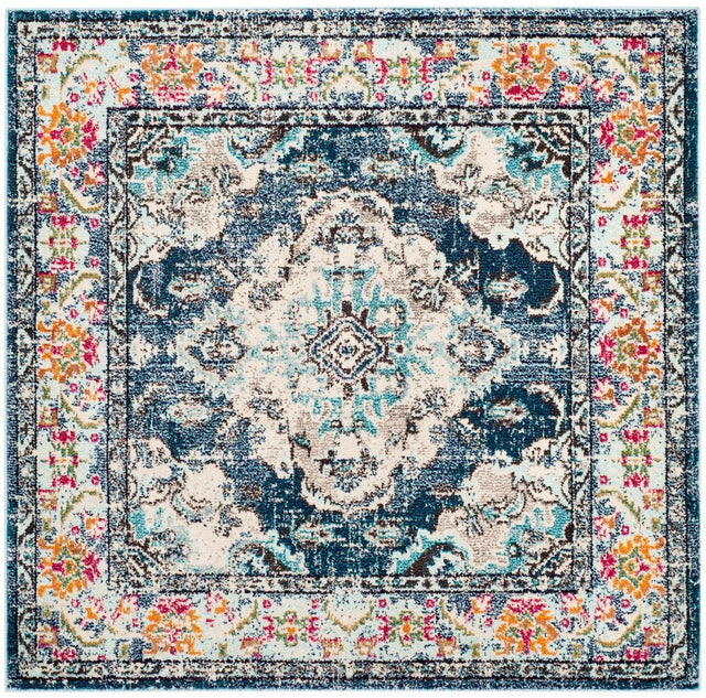 Safavieh Monaco Mnc243N Navy/Light Blue Rug