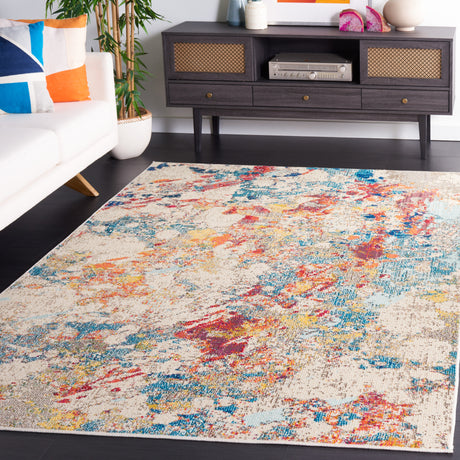 Safavieh Monaco Mnc272A Ivory/Multi Rug.