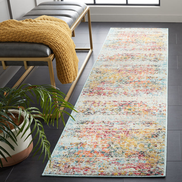 Safavieh Monaco Mnc274F Grey/Multi Rug.