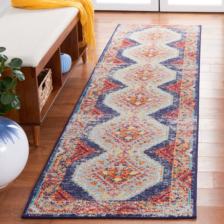 Safavieh Monaco Mnc278P Rust/Multi Rug.