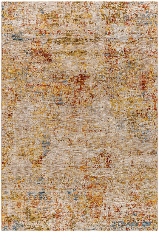 Surya Mona Lisa Mni-2300 Tan, Light Sage, Mustard, Olive, Sage, Rust Area Rug