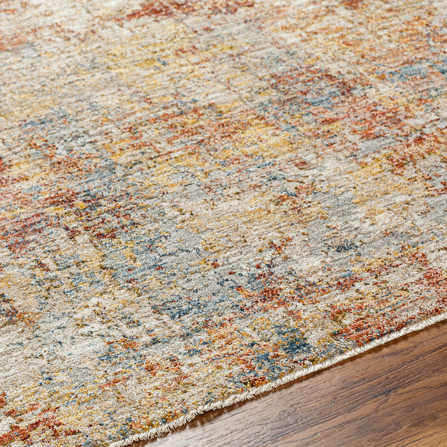 Surya Mona Lisa Mni-2301 Tan, Light Sage, Mustard, Dark Blue, Rust, Sage Rug.