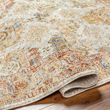 Surya Mona Lisa Mni-2303 Light Sage, Tan, Mustard, Rust, Sage, Olive Rug.